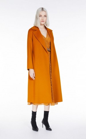 Casacos Max Mara Lã And Cashmere Robe Cafes | MMR593869