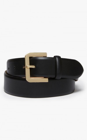 Cintos Max Mara Couro Pretas | MMR594252