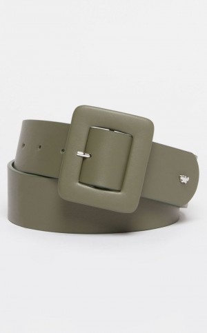 Cintos Max Mara Nappa Couro Azul Claro | MMR594251