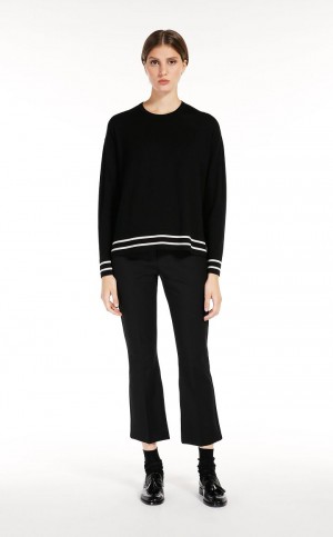 Knitwear Max Mara Lã Yarn Pretas | MMR593447