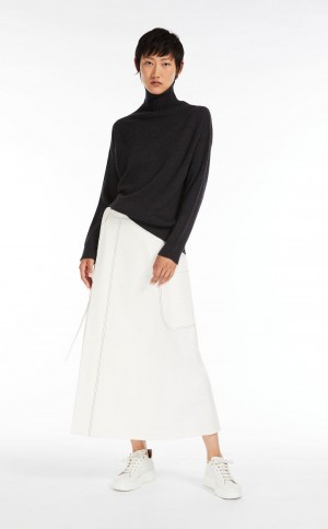 Knitwear Max Mara Soft Lã Cinzentas Escuro | MMR593439