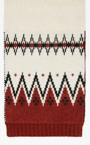 Lenços Max Mara In Alpaca And Lã Yarn Branco | MMR594259