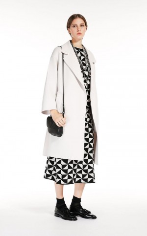 Saias Max Mara Jacquard Lã Yarn Azul Claro | MMR593697