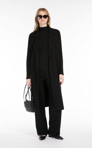 Terno Max Mara Relaxed-fit Viscose-knit Pretas | MMR593528